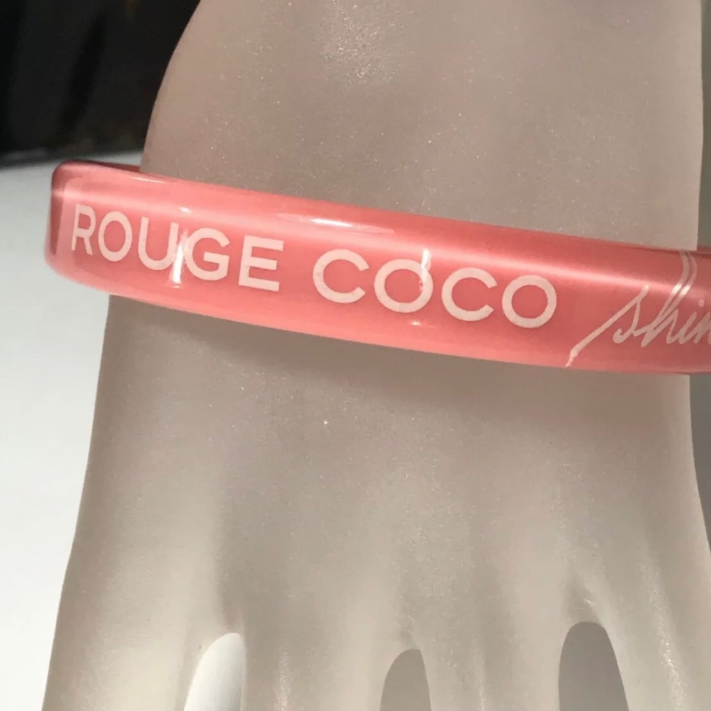 Authentic CHANEL Bangle Rouge Coco Shine Bracelet